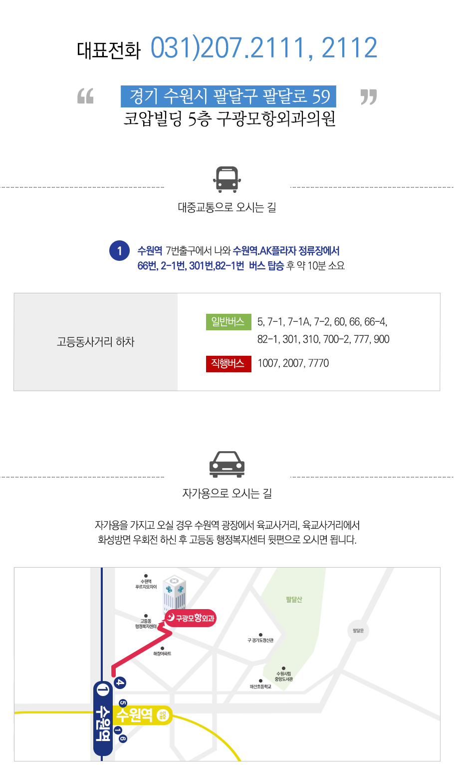 찾아오시는길