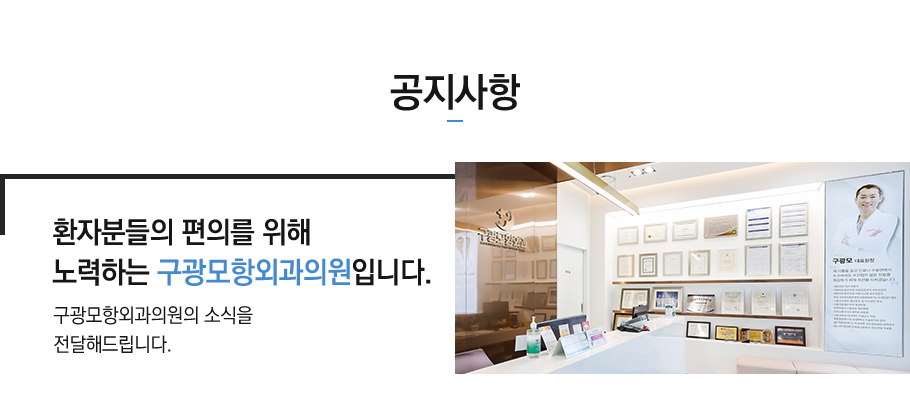 공지사항 상단